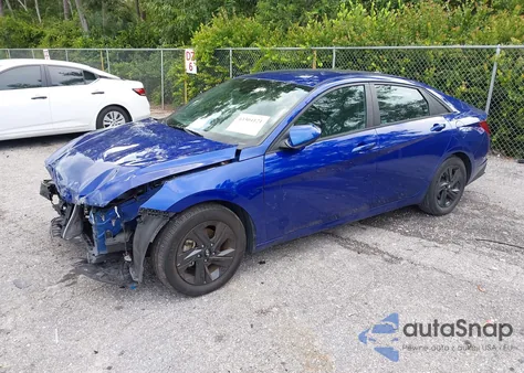 2021 Hyundai Elantra Sel из США, поврежденный, VIN KMHLM4AG5MU066994